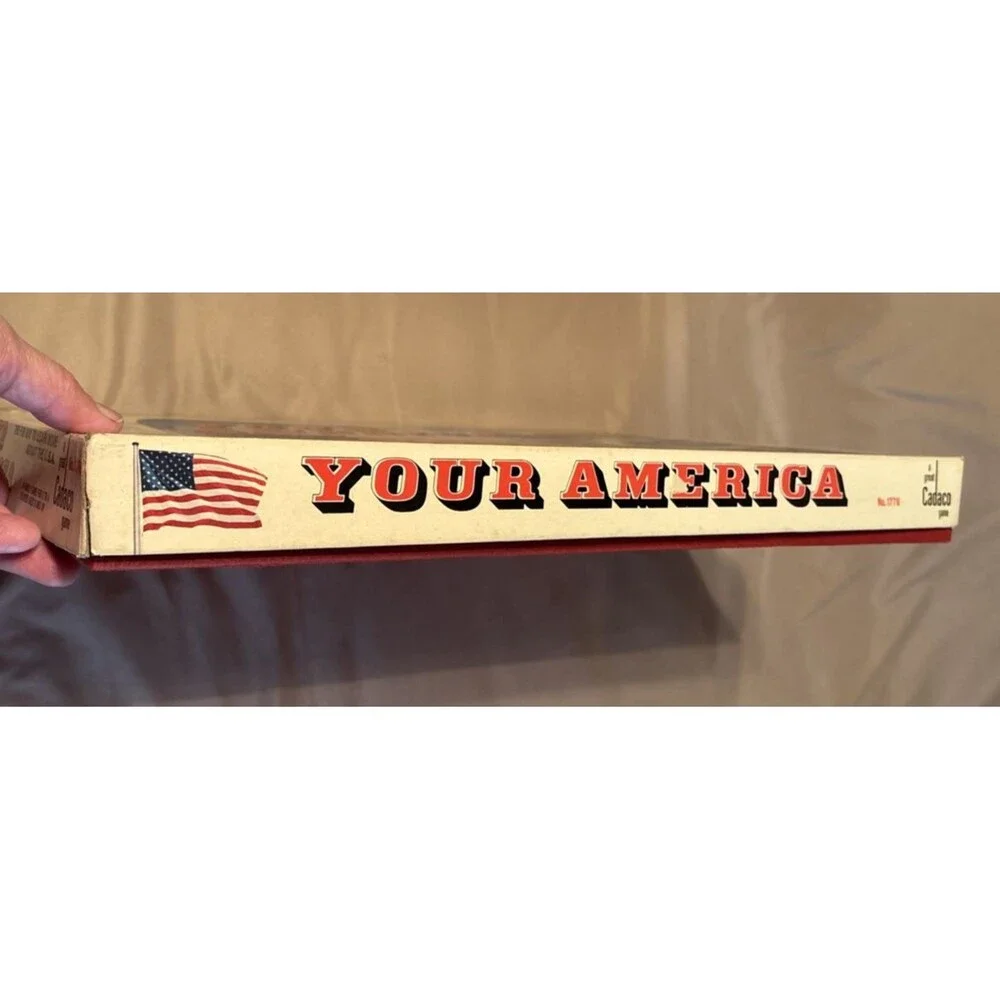 Vtg Your America Bicentennial 1776 Edition Board Game Cadaco 1975 United States